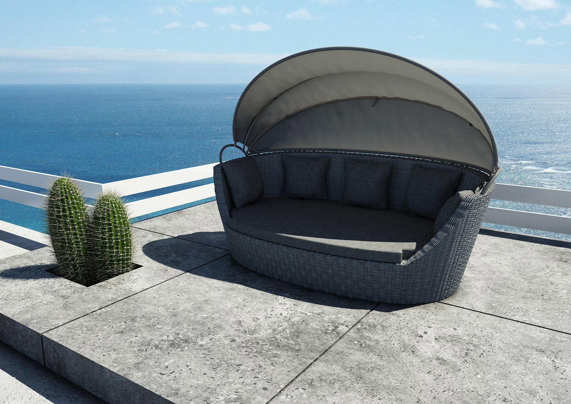 Moderní ratanový nábytek Portofino
