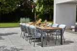 Zahradní jídelní židle SUNS NAPPA CROSS antracit/soft grey