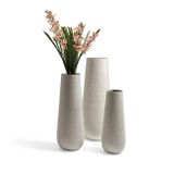 Zahradní hliníková váza SUNS VASI XL natural