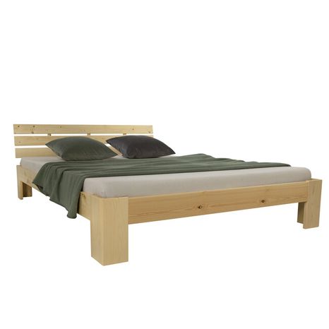 Dřevěná postel 180x200 borovice