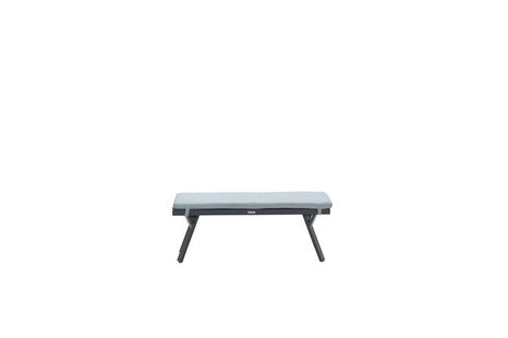 Hliníková lavice SERGIO antracit/ mátově šedá