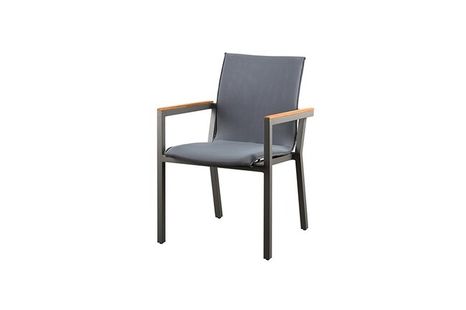 Zahradní jídelní židle SUNS FELICE antracit/grey