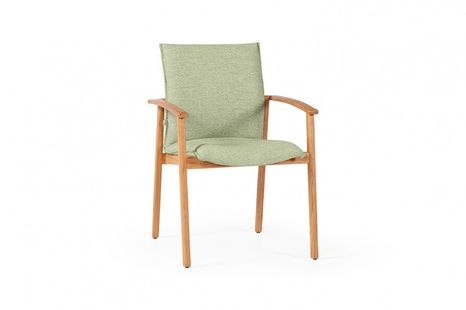 Zahradní jídelní židle SUNS Florine - Soft green