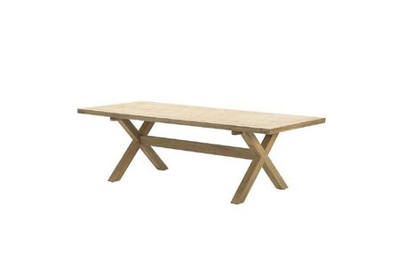 Zahradní drevěný stůl La Plata 240x100 - akácia bílá